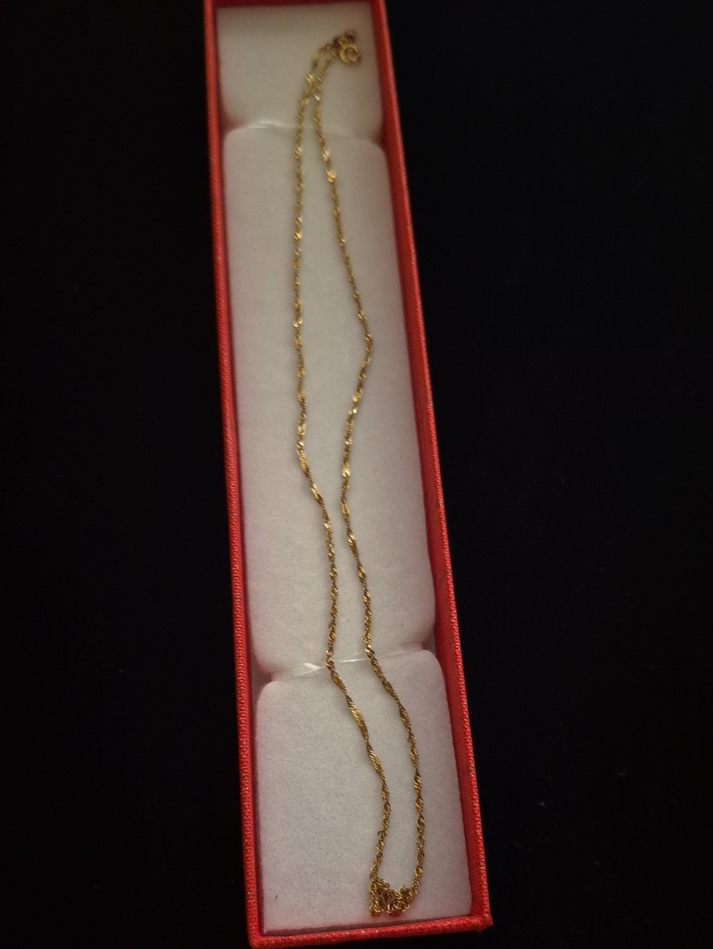 Gold Rope Chain Necklace - Elegant Women's Jewelry